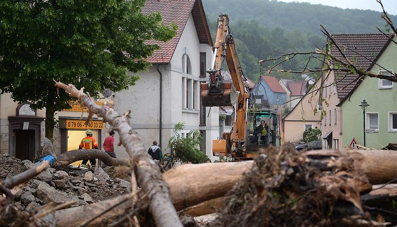 Новости: Что натворила гроза на юге Германии (фото)