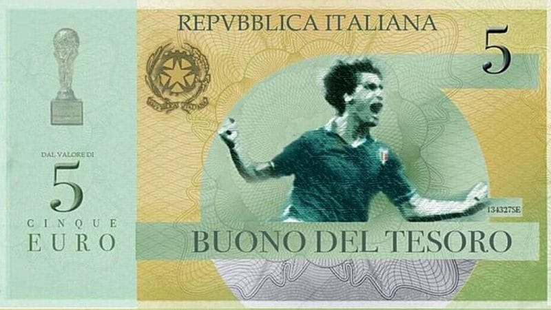 Отовсюду обо всем: Итальянцы решили напомнить о немецких неудачах с помощью новой банкноты
