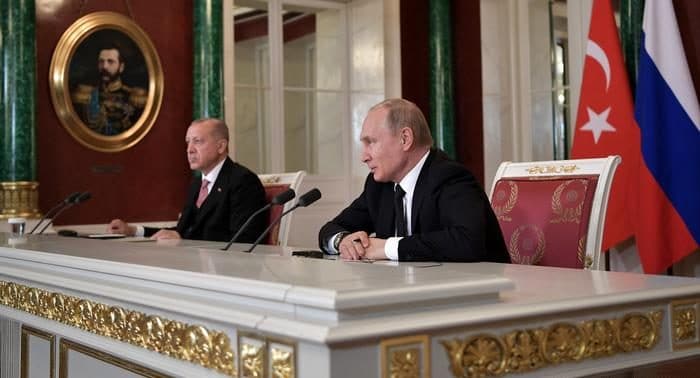 Политика: Путин и Эрдоган укрепляют военное сотрудничество